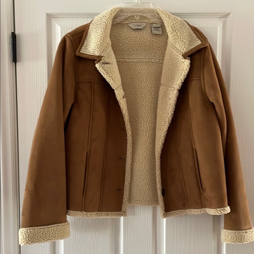 L.L. Bean Faux Sherpa Coat